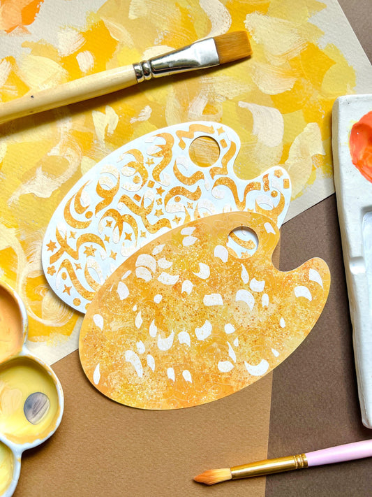 Honey Butter | Paint Palette Sticker Sheet