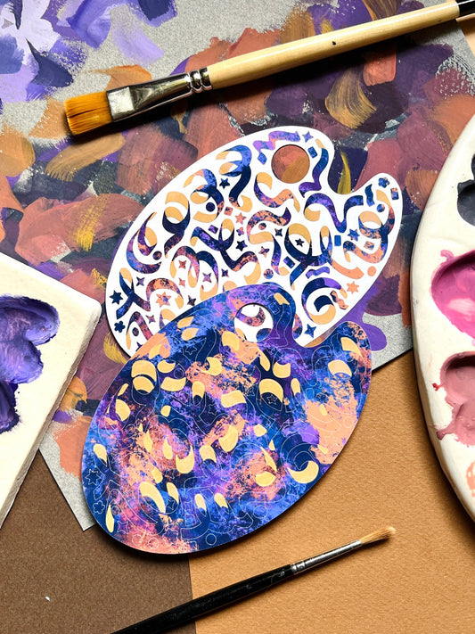 Mystic Magic | Paint Palette Sticker Sheet