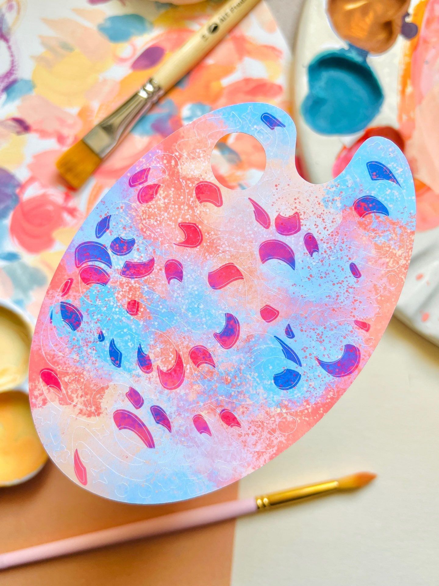 Funfetti | Paint Palette Sticker Sheet